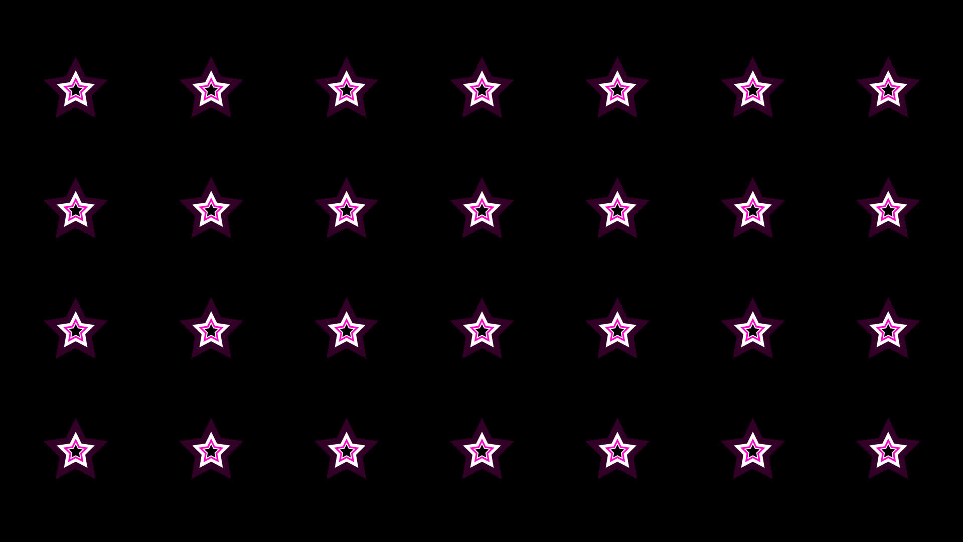4K粉紫色五角星动感节奏视频通道循环视频的预览图