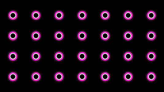 4K粉紫色圆环动感节奏视频通道循环视频的预览图