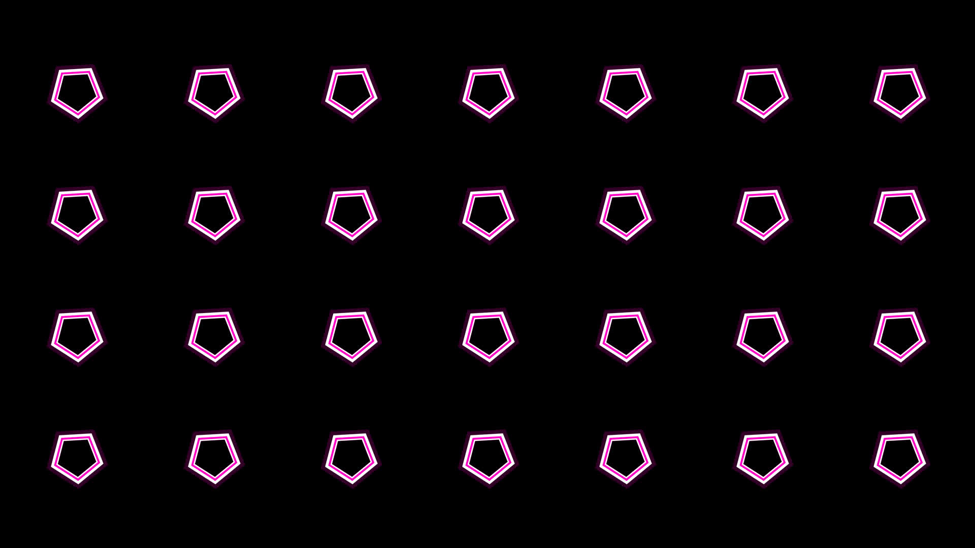 4K粉紫色五边形动感节奏视频通道循环视频的预览图