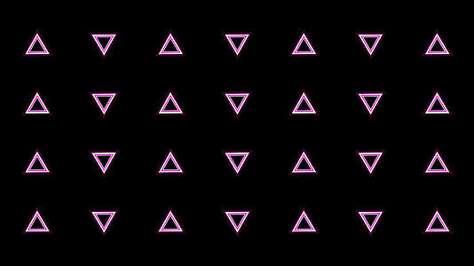 4K粉紫色三角形动感节奏视频通道循环视频的预览图