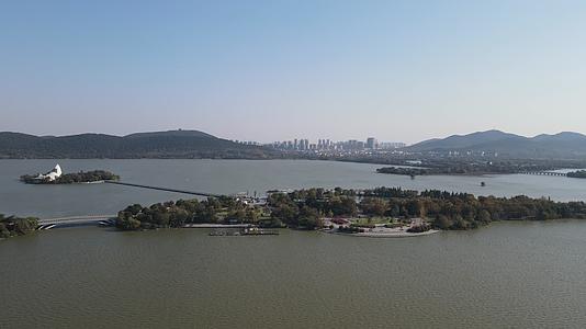 江苏徐州云龙湖5A景区航拍视频的预览图