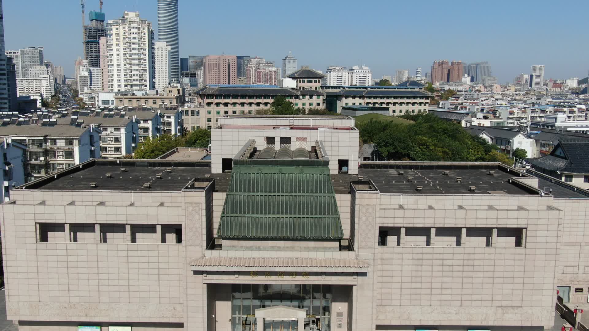 江苏徐州博物馆航拍视频的预览图