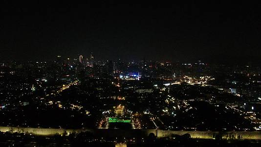 航拍江苏南京城市风光视频的预览图