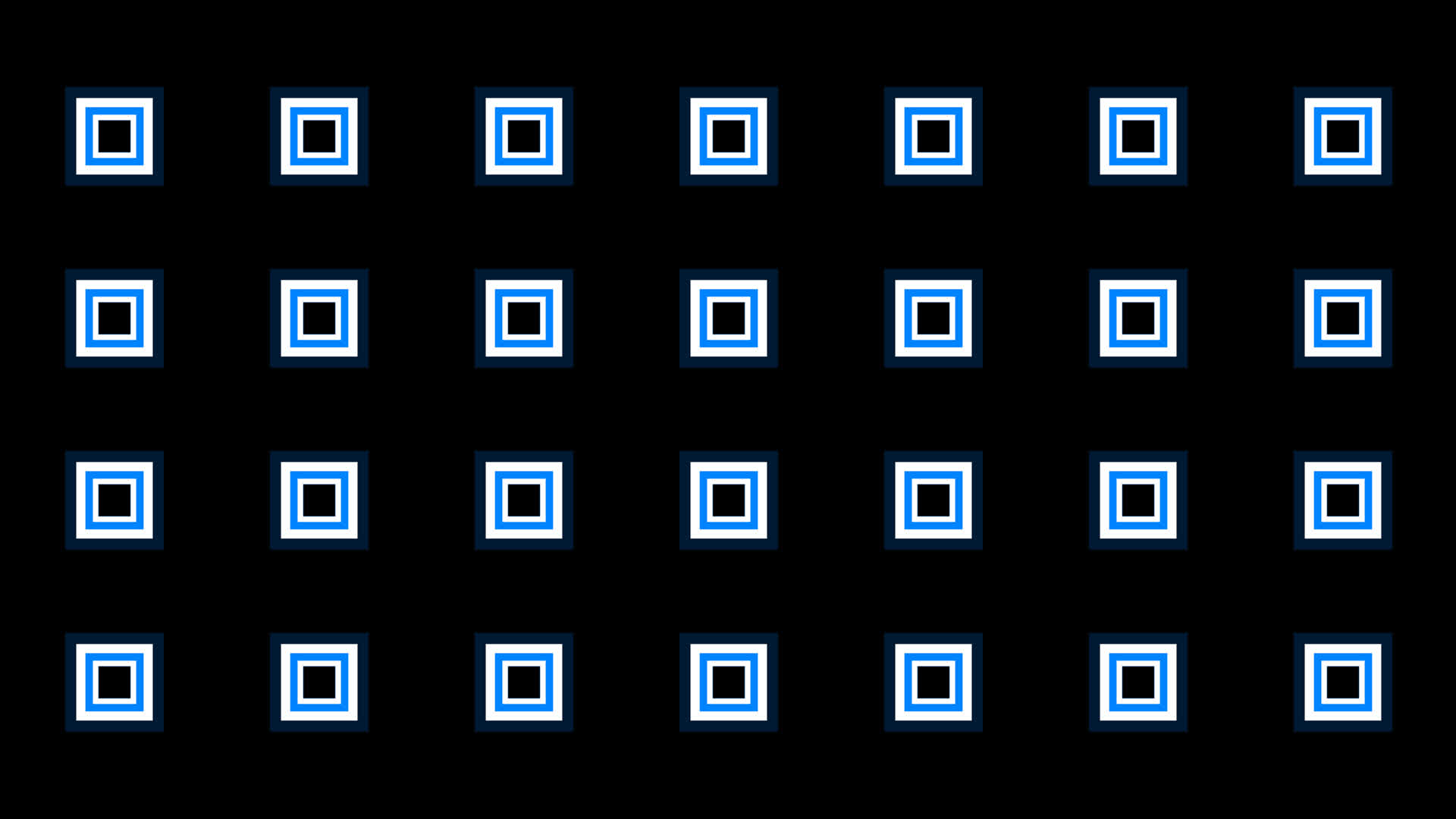 4K蓝色正方形动感节奏视频通道循环视频的预览图