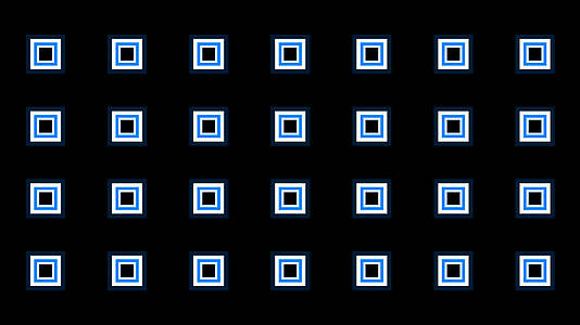 4K蓝色正方形动感节奏视频通道循环视频的预览图