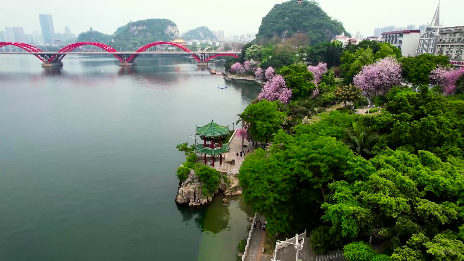 柳州江滨公园视频的预览图