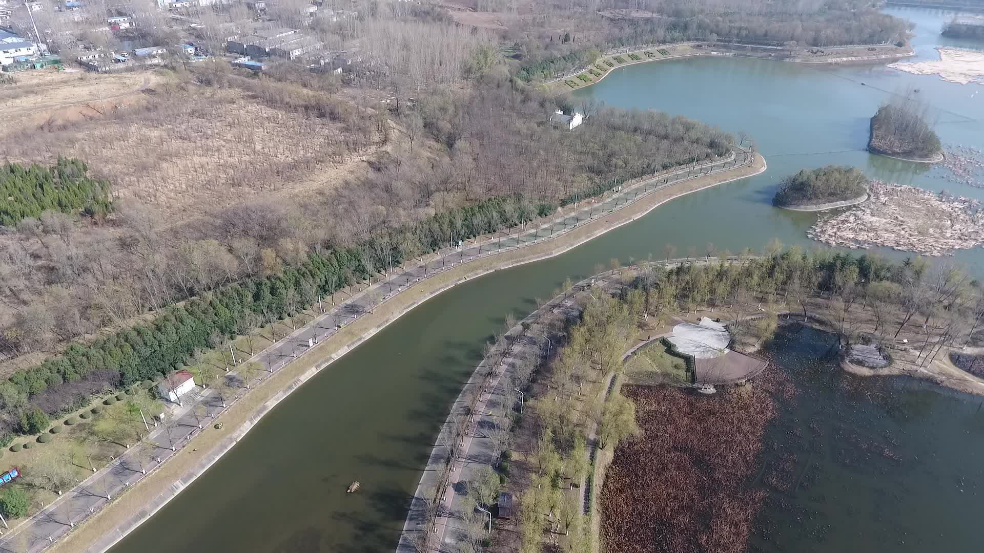 4k河南平顶山新华区航拍视频的预览图