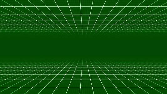 4K绿色网格运动背景视频视频的预览图