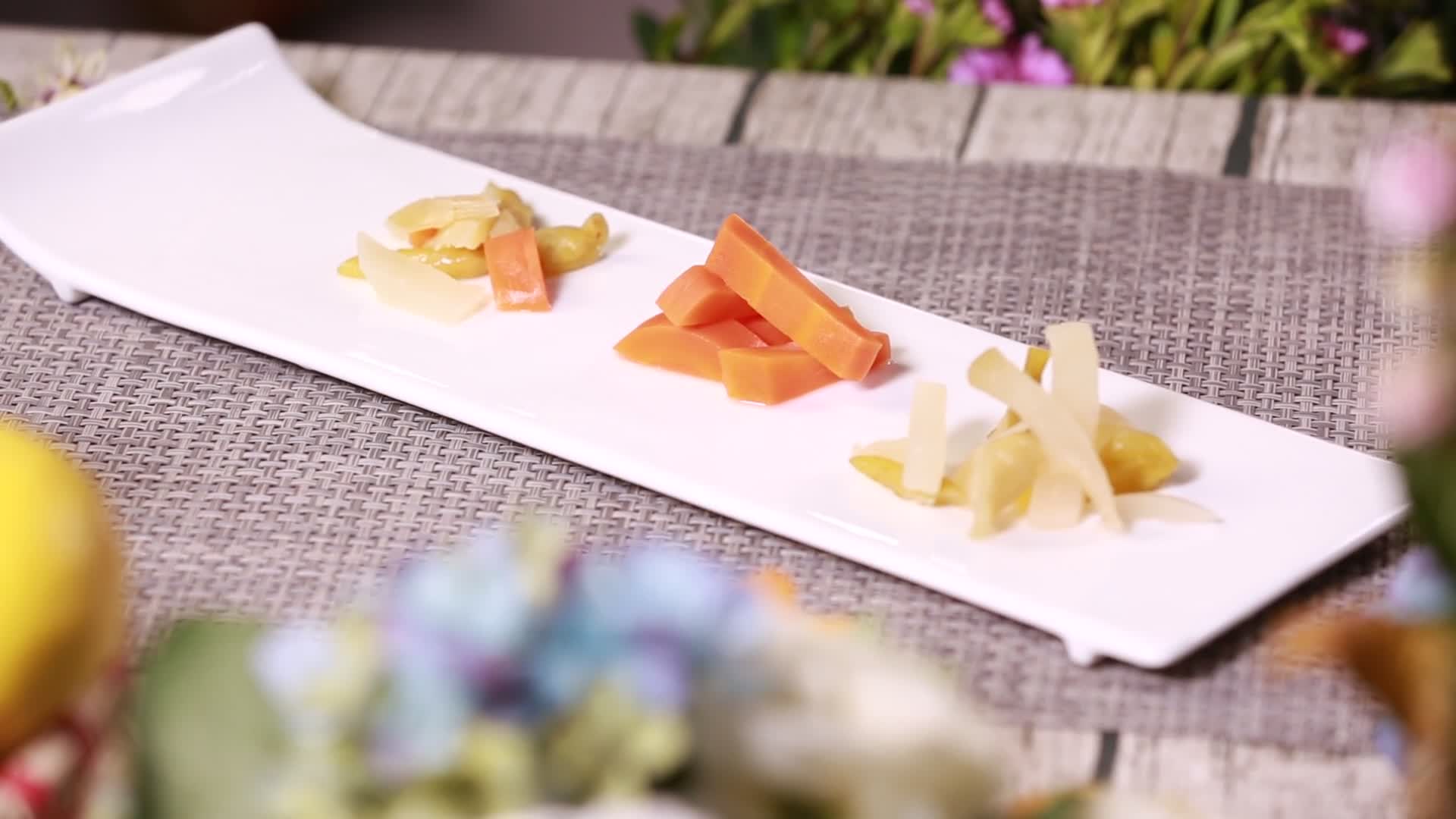 胡萝卜圆白菜芥菜头泡菜视频的预览图