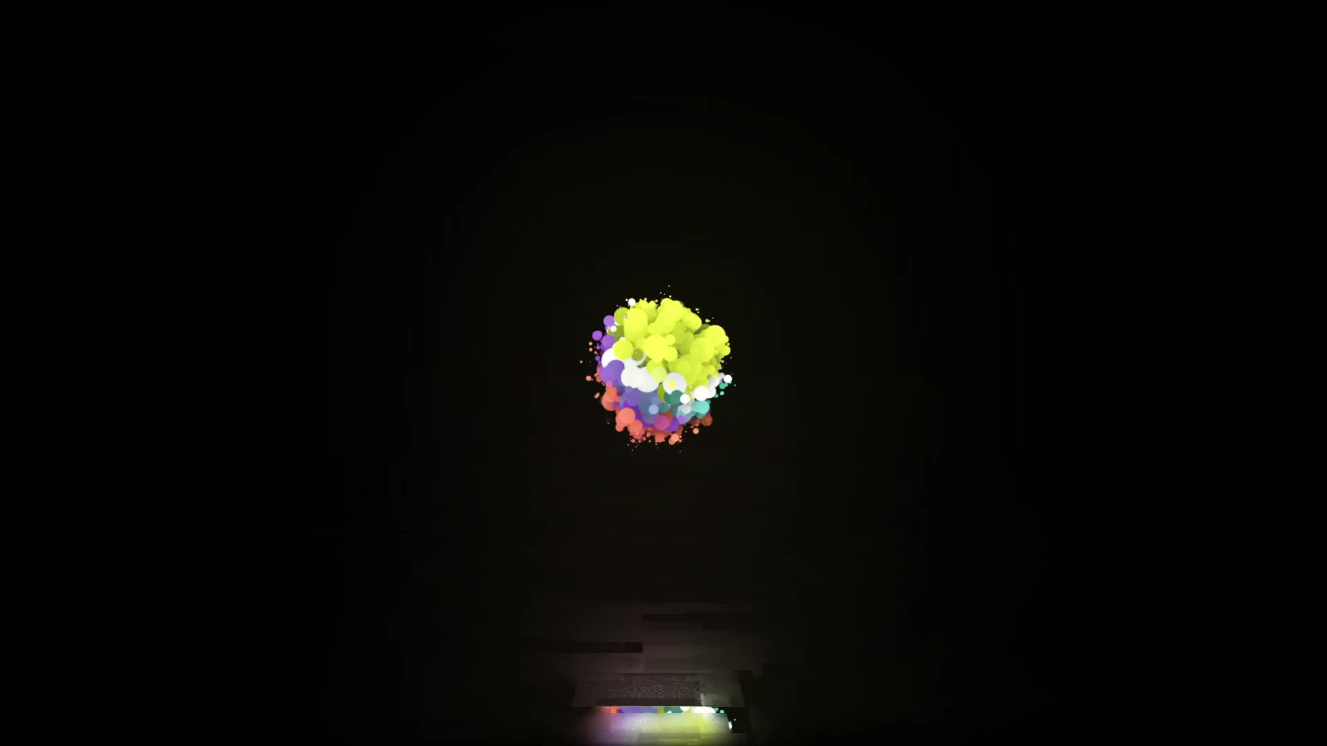 小球翻滚LOGO视频的预览图