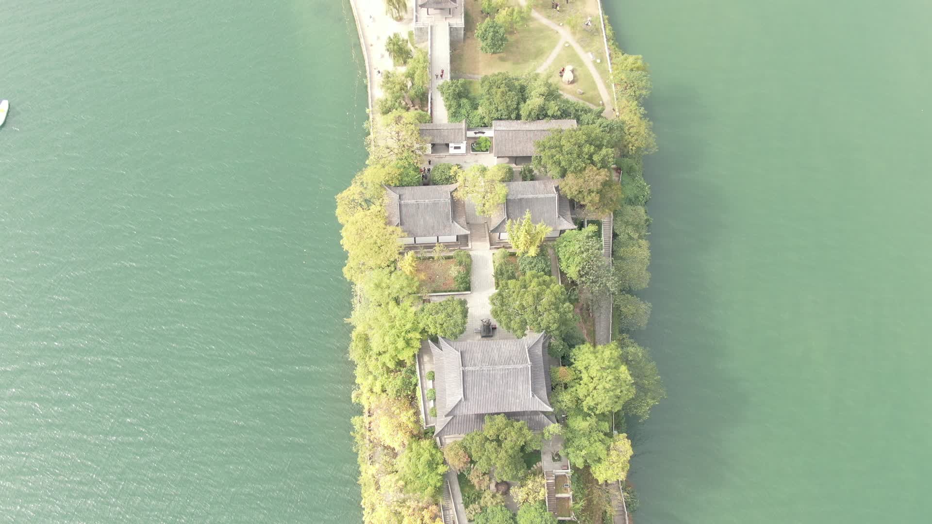 湖南衡阳石鼓书院4A景区航拍视频的预览图