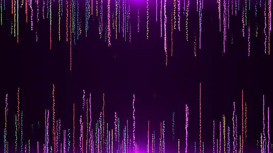 4K粉紫色粒子对流循环视频视频的预览图