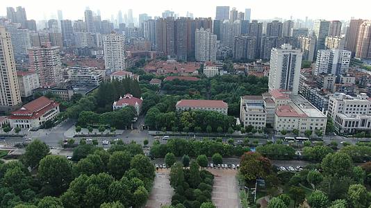 湖北武汉市政府航拍视频的预览图