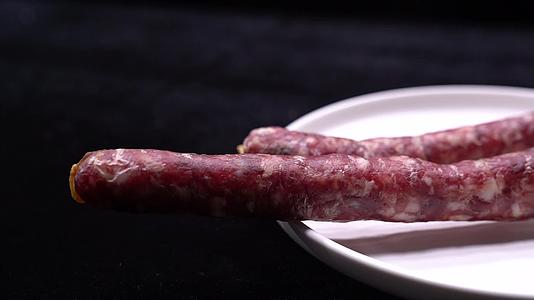 红肠灌肠年货香肠视频的预览图