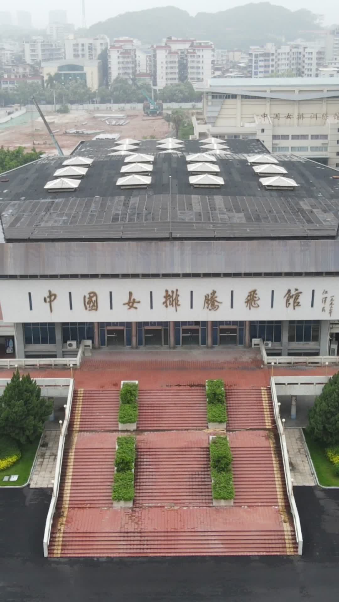 福建漳州城市地标建筑竖屏航拍视频的预览图