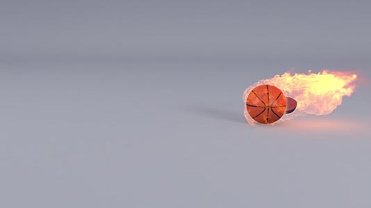 篮球火焰片头片尾视频的预览图