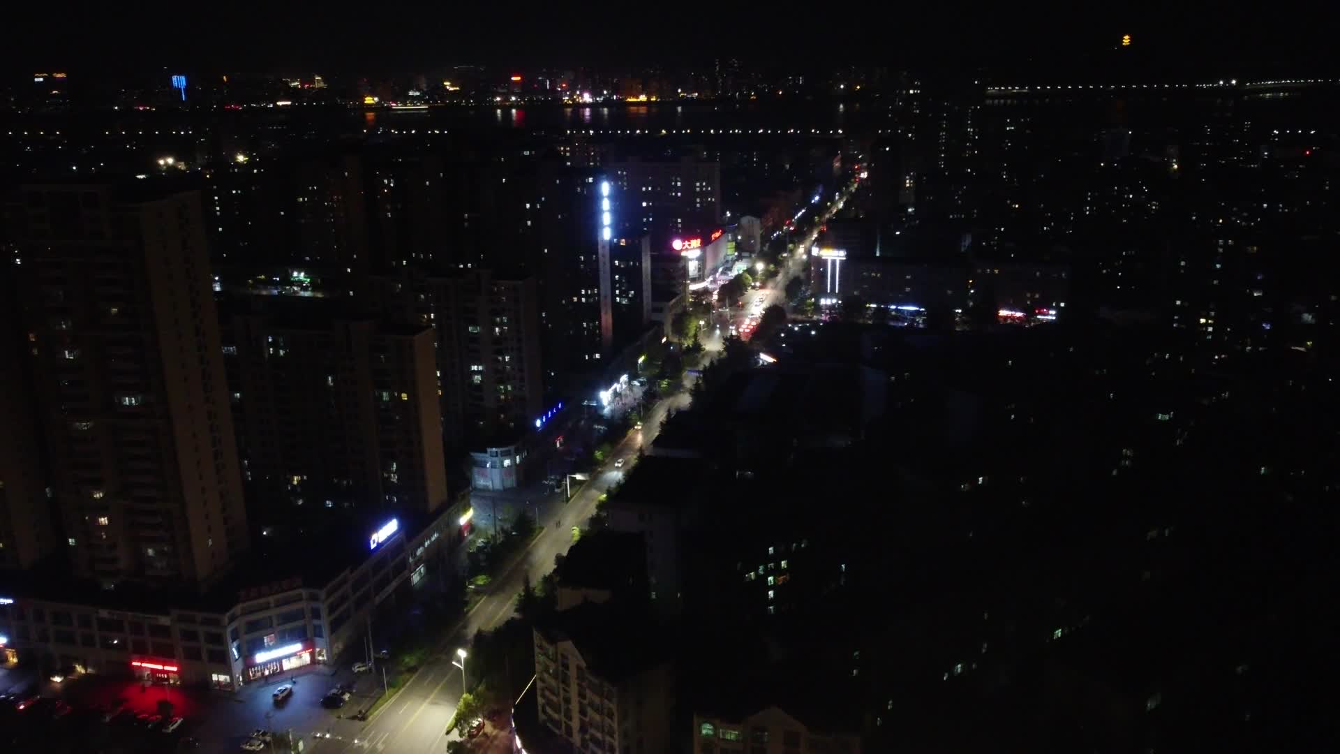 黄冈黄州市航拍视频的预览图