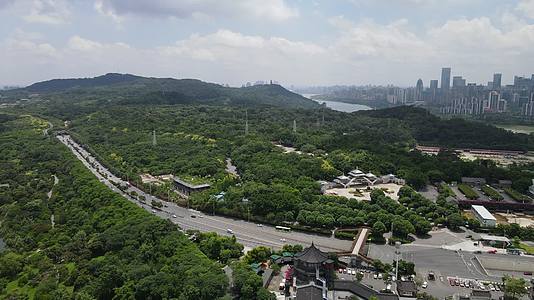 广西南宁青秀山5A景区全景航拍视频的预览图