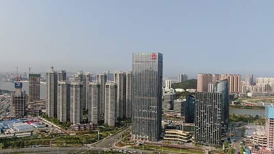 广东珠海城市风光航拍视频的预览图