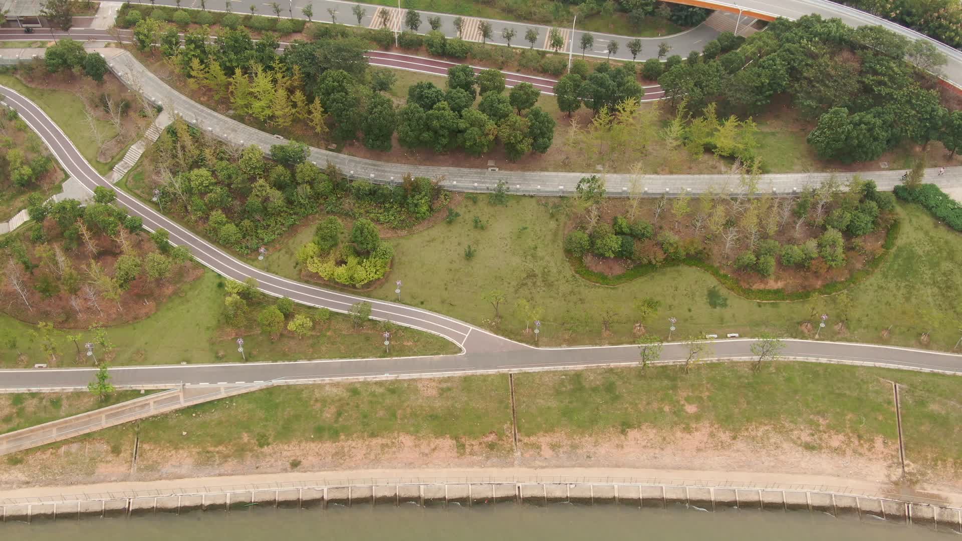 江西南昌绿地公园航拍视频的预览图