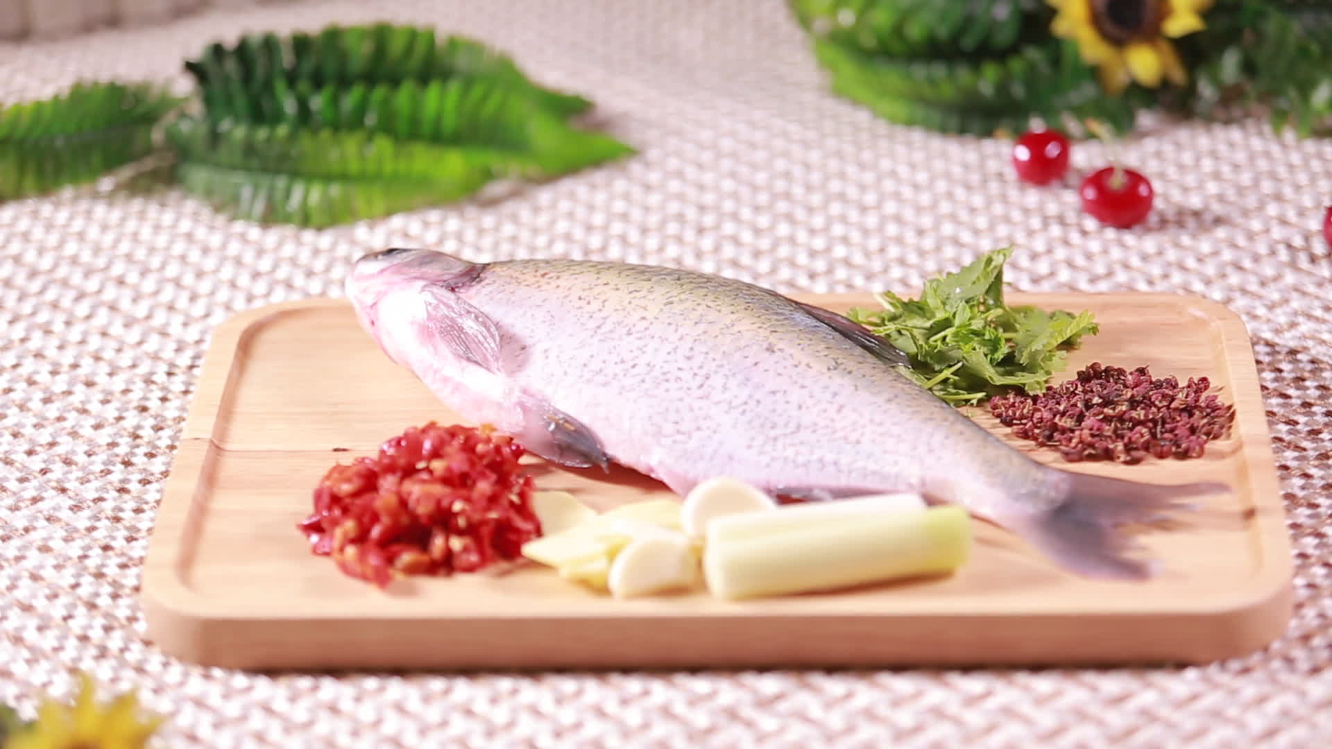武昌鱼鲳鱼小头鱼海鲜视频的预览图