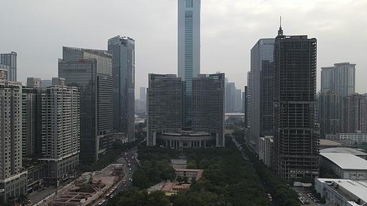 广州珠江新城中轴线视频的预览图