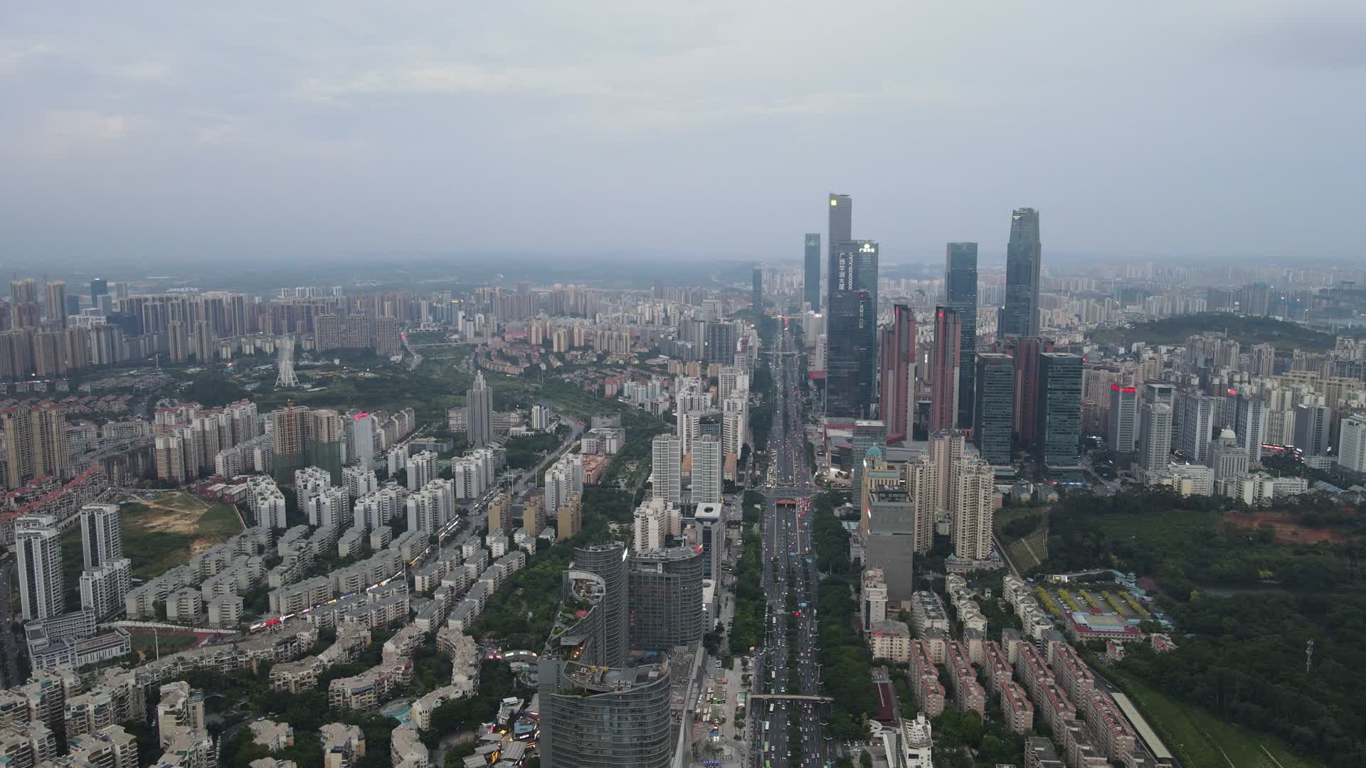 江苏南京城市风光航拍视频的预览图
