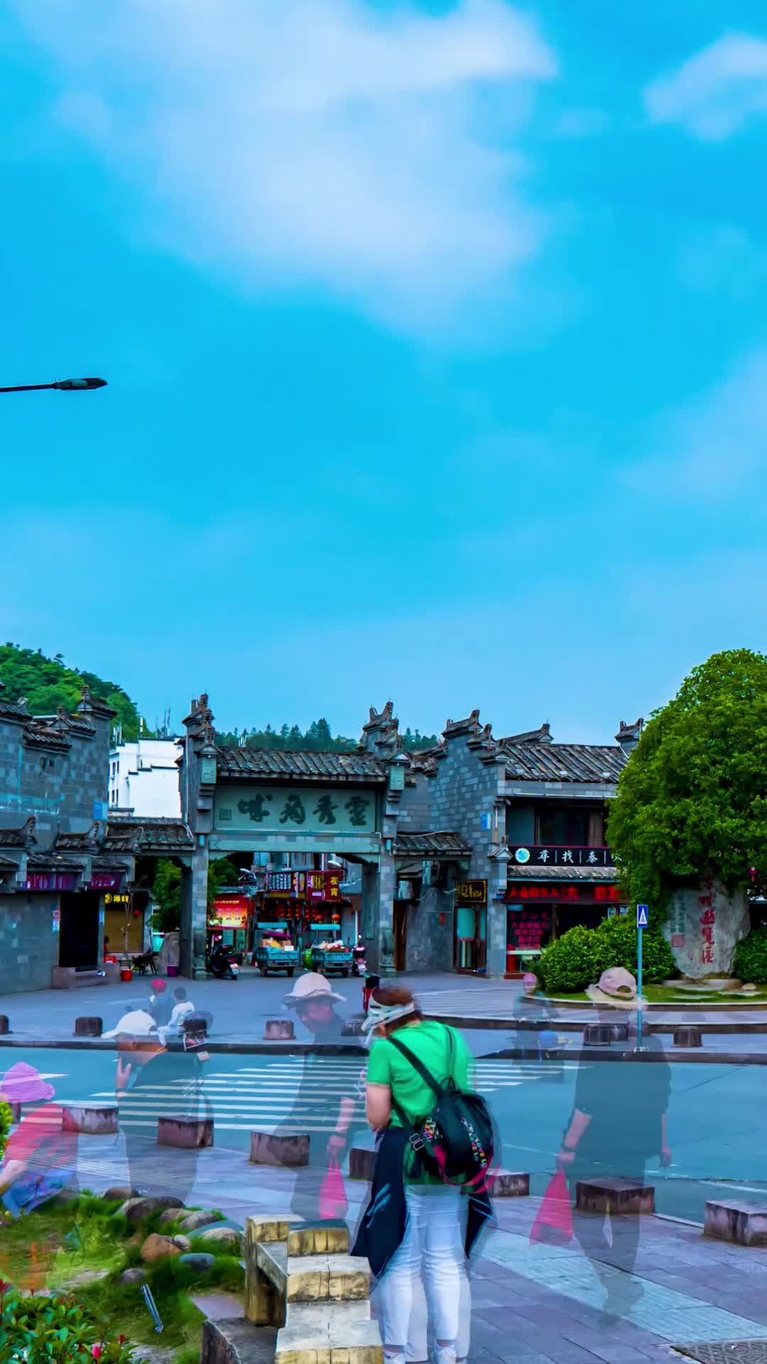福建泰宁古城延时摄影视频的预览图