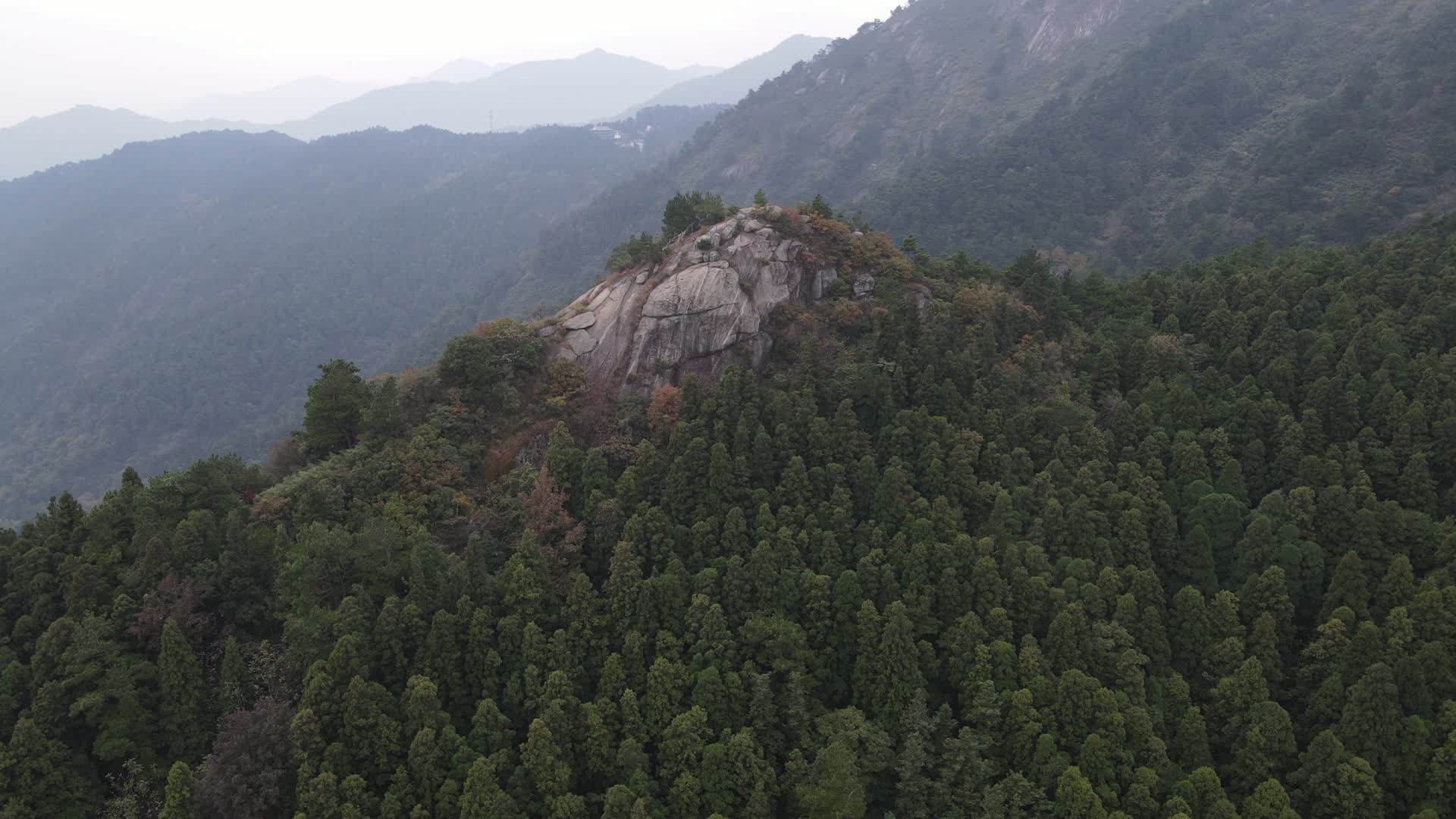 湖南南岳衡山5A景区航拍视频的预览图