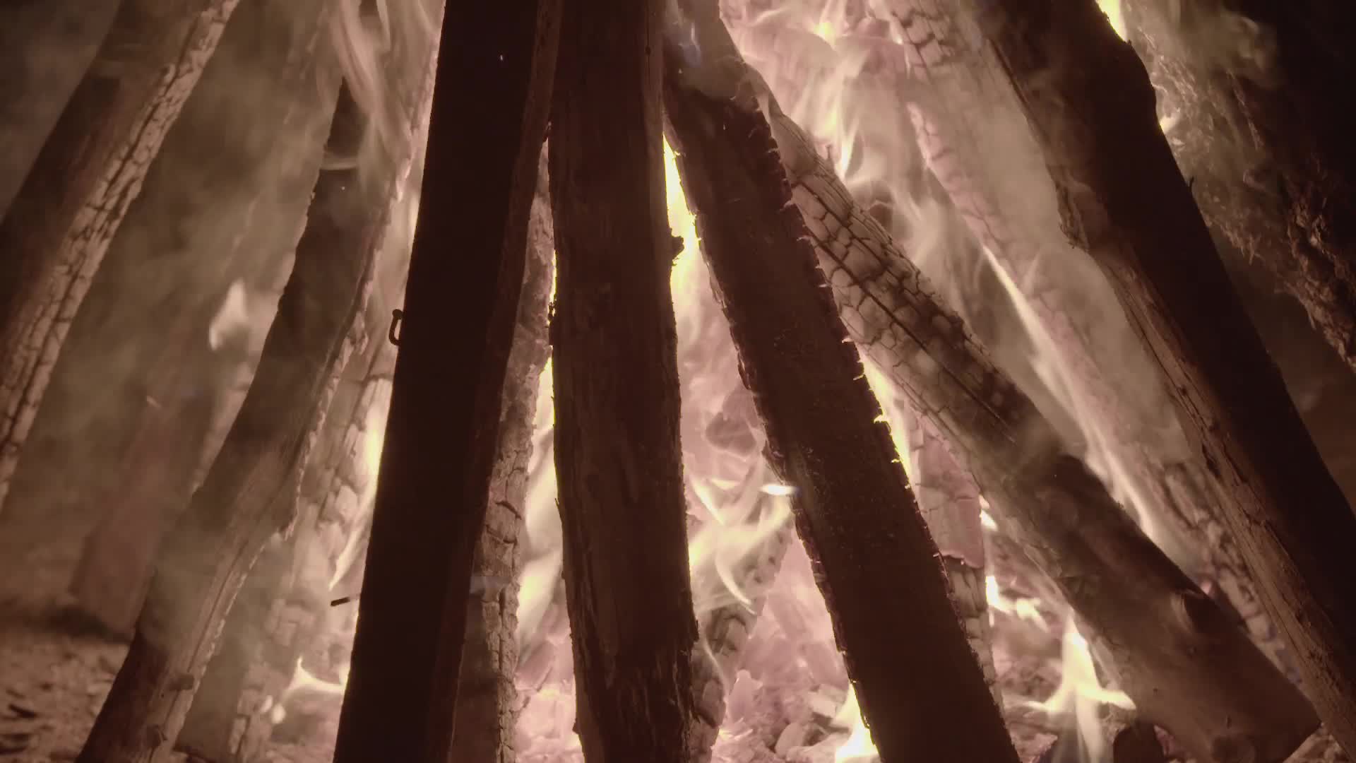 火的慢镜头LOG视频的预览图