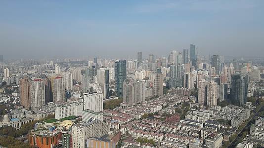 航拍江苏南京城市风光视频的预览图