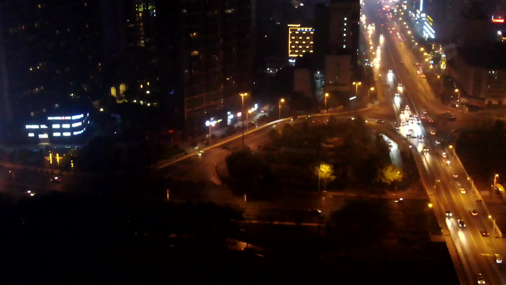 湖南长沙城市交通移动延时视频的预览图