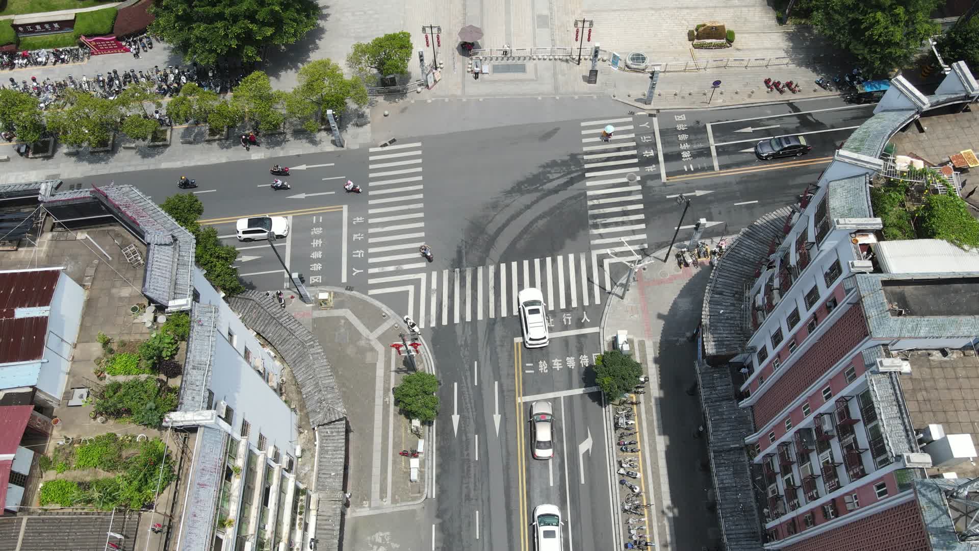 福建漳州城市风光航拍视频的预览图