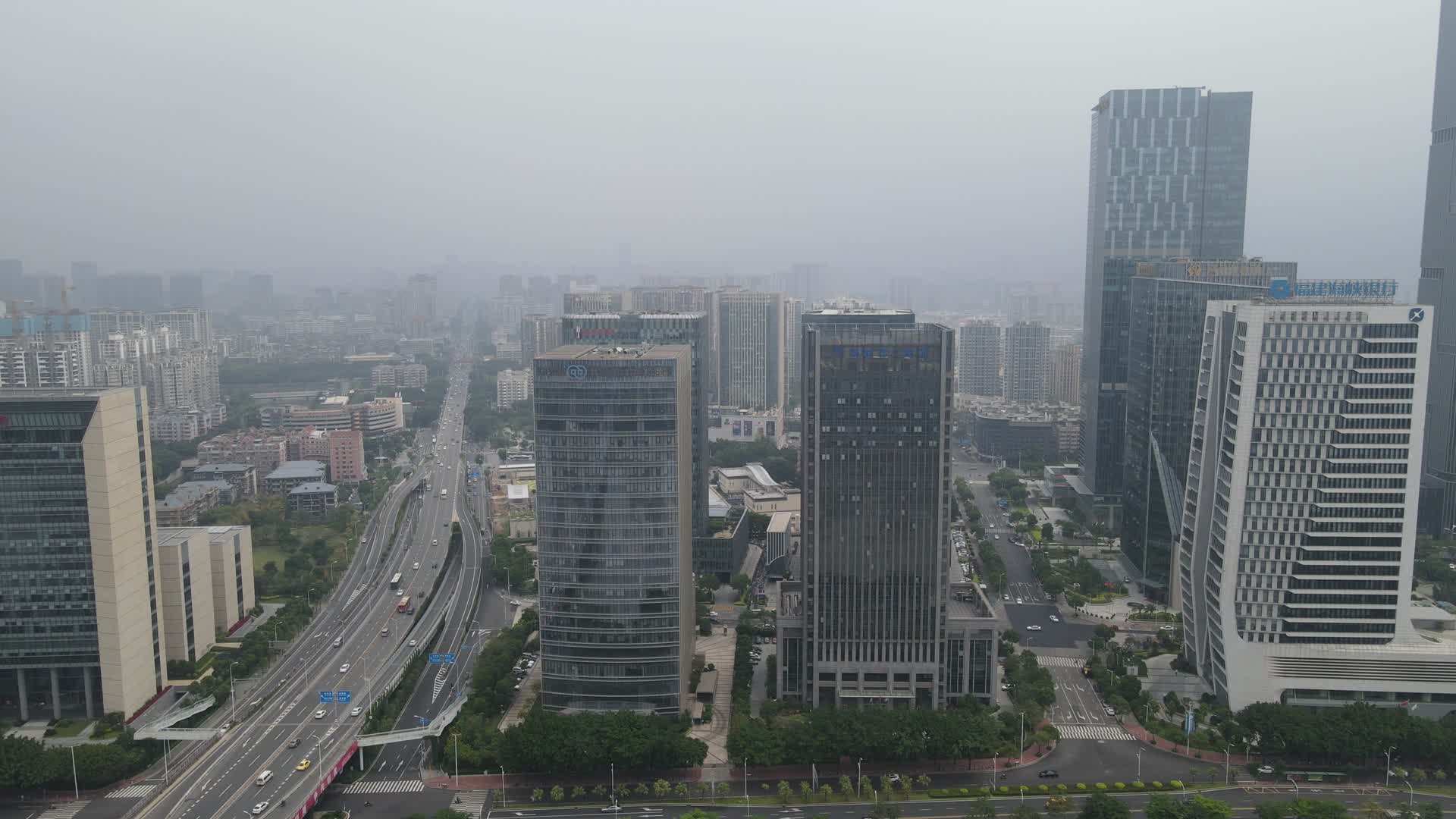 福建漳州城市建设航拍视频的预览图