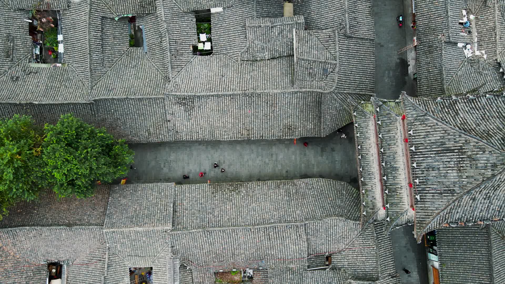 4K航拍阆中古城视频的预览图