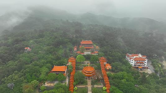 4K航拍福建泉州少林寺视频的预览图
