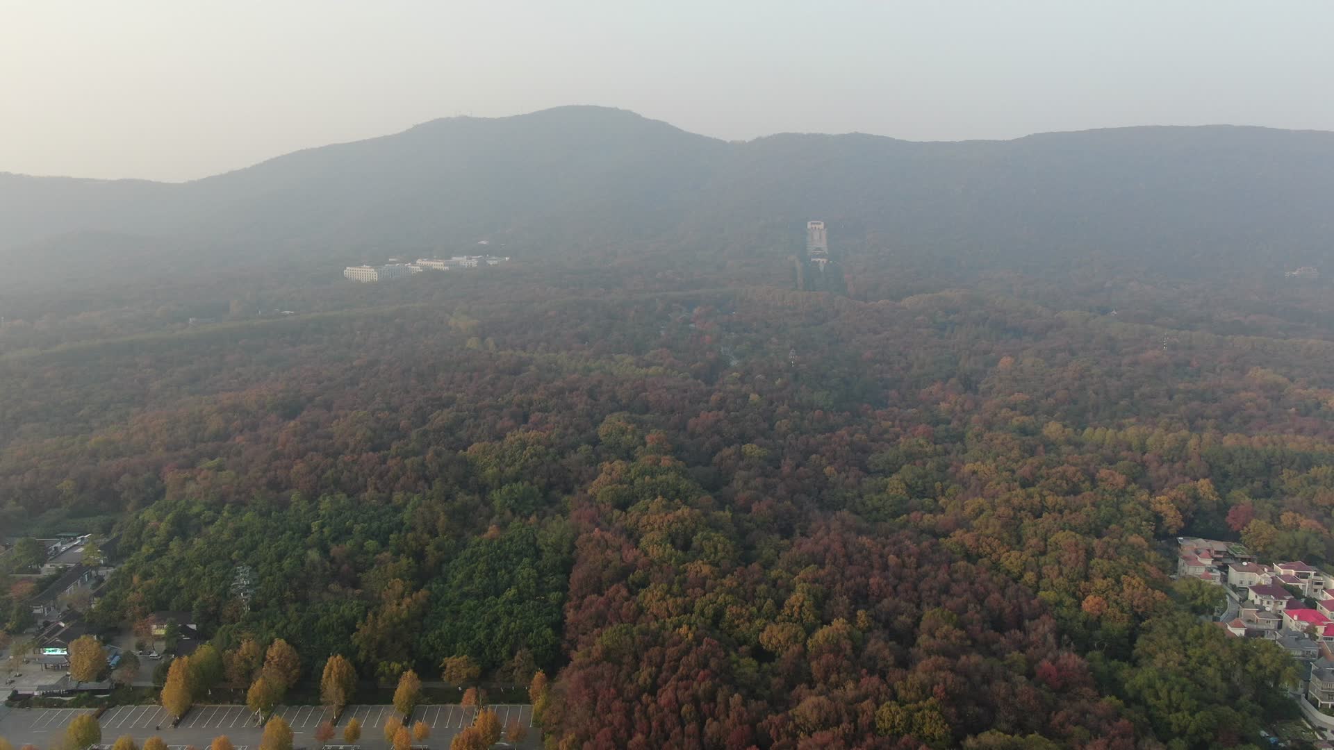 南京中山陵5A景区航拍视频的预览图