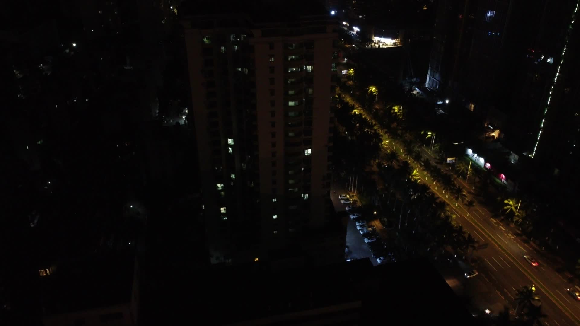 航拍海口市城区视频的预览图