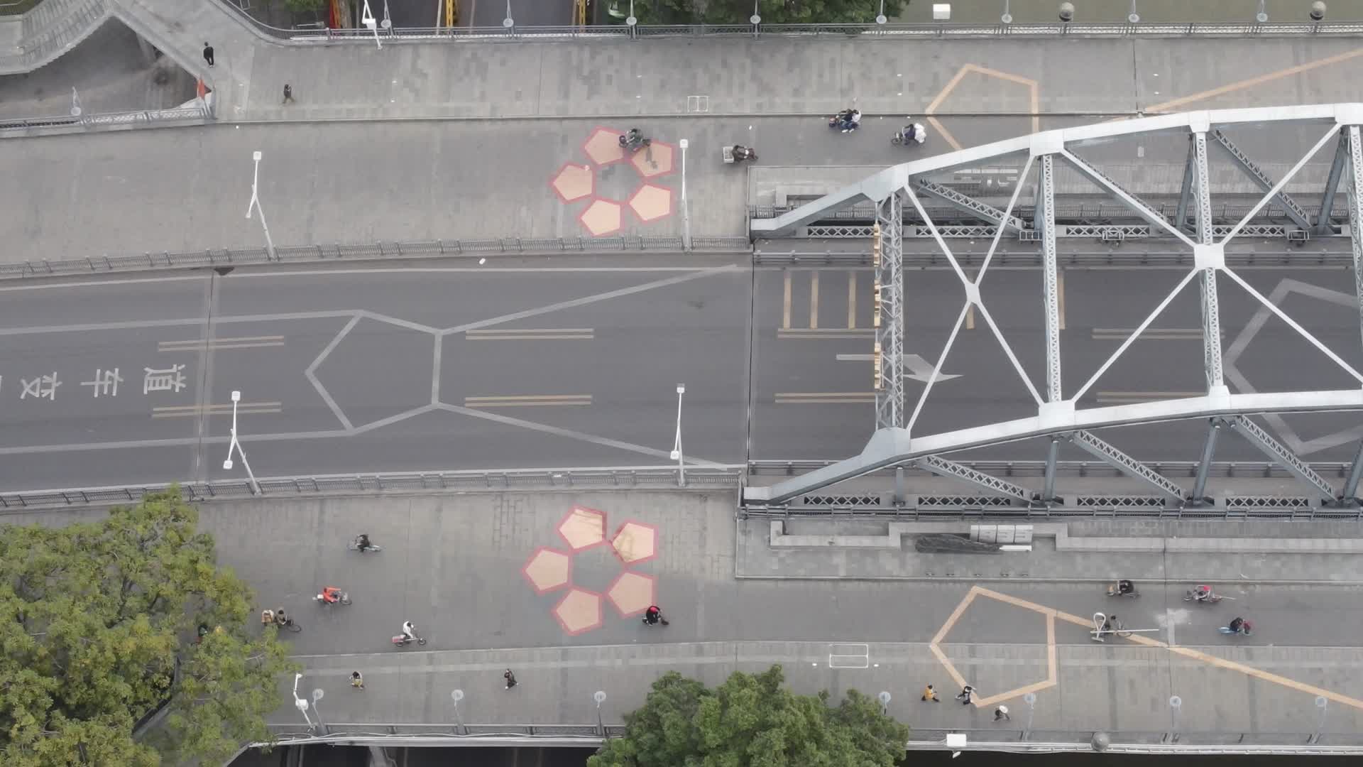 湖南衡阳公铁大桥交通航拍视频的预览图