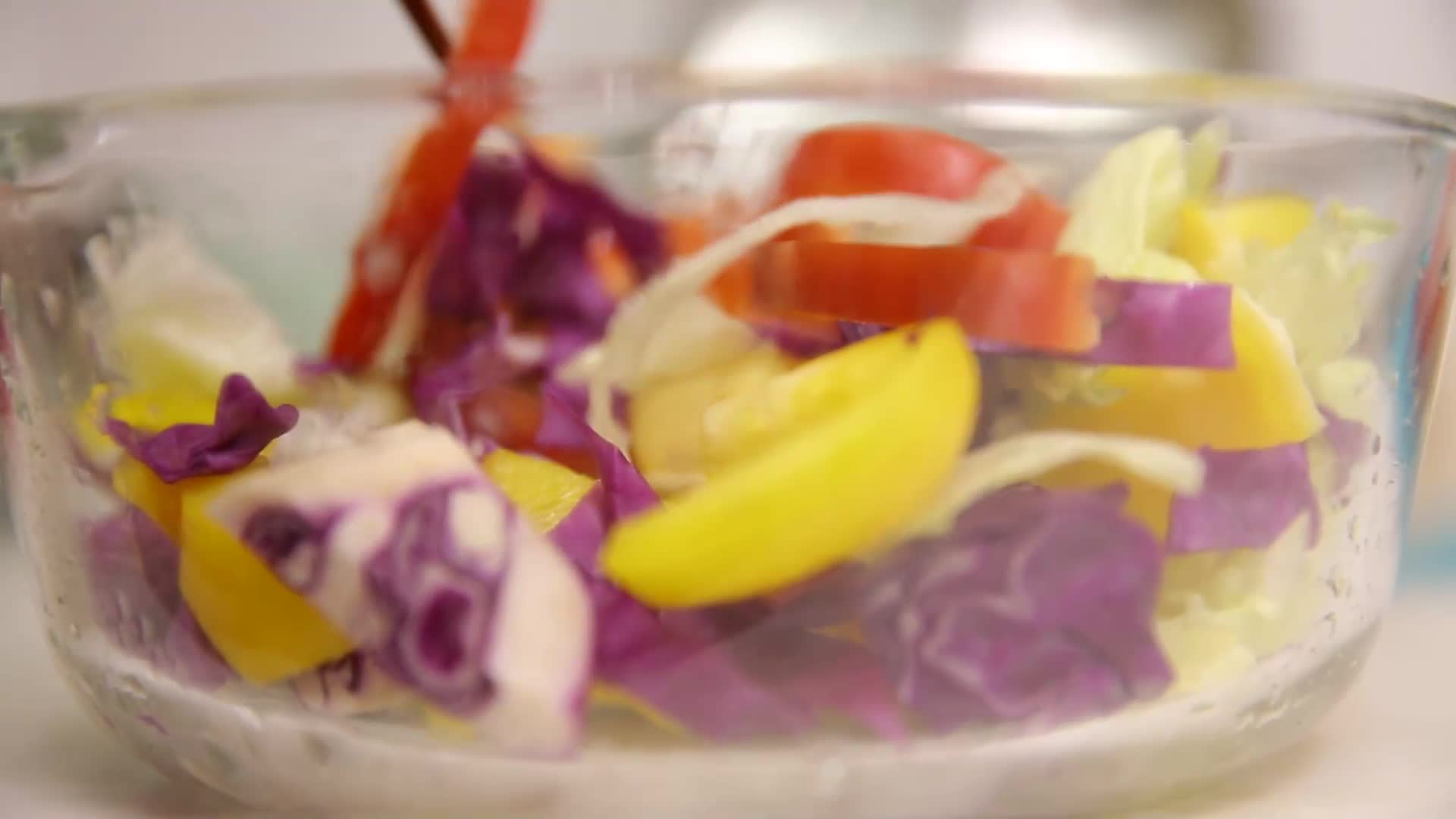 彩椒黄椒健康饮食视频的预览图