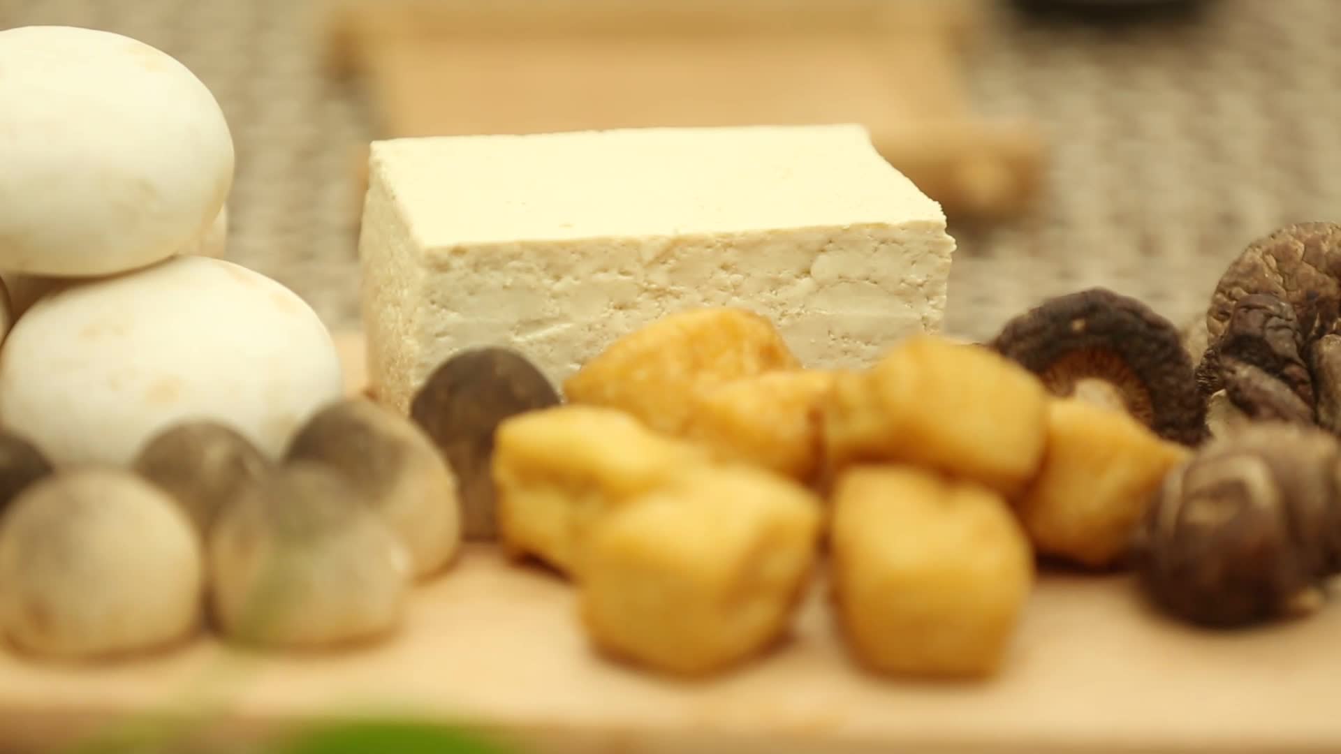 蛋白质氨基酸美食豆腐豆泡视频的预览图