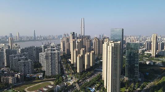 武汉城市风光航拍视频的预览图
