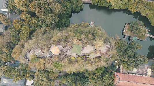 航拍广西桂林独秀峰王府5A景区视频的预览图