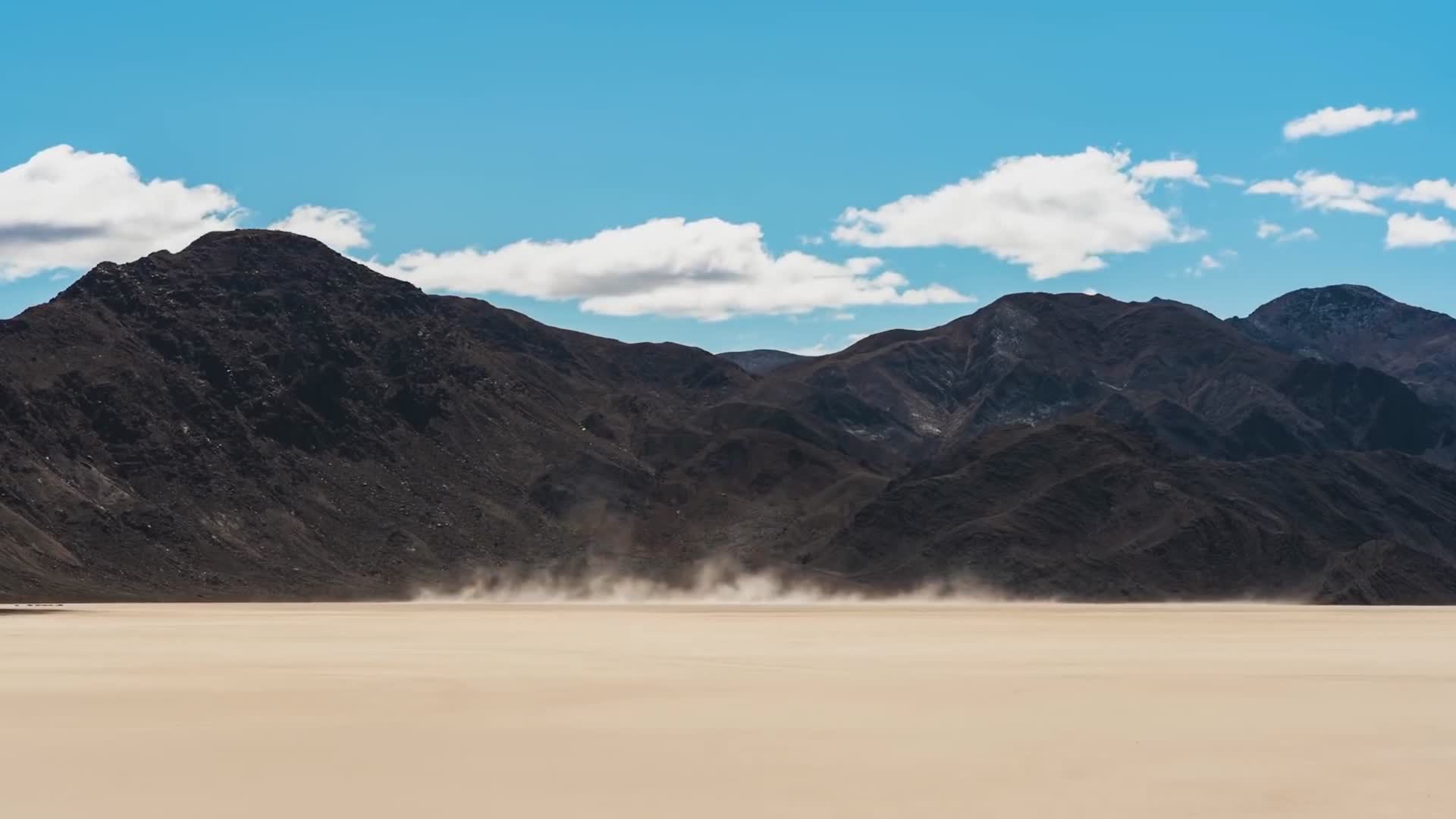 炎热干旱贫瘠沙漠延时视频的预览图