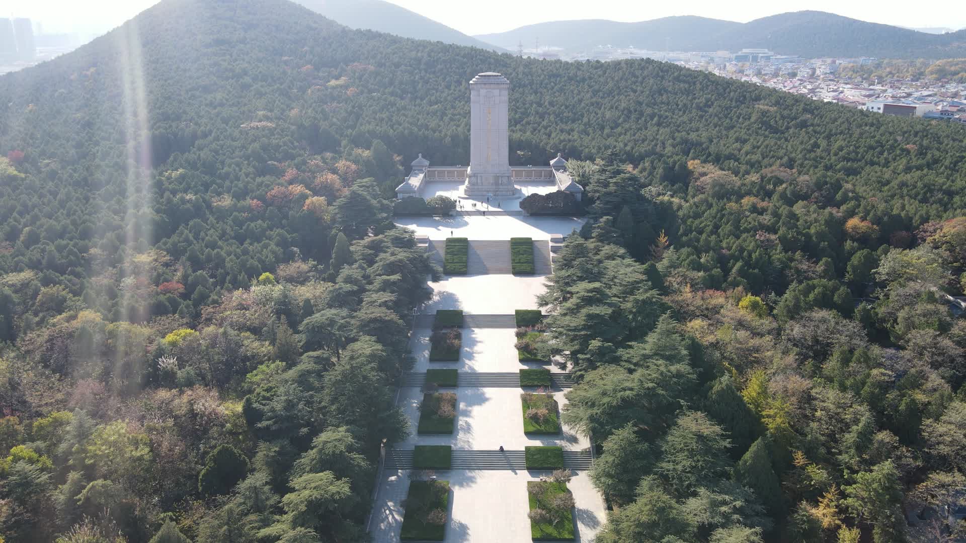 江苏徐州淮海战役纪念碑视频的预览图