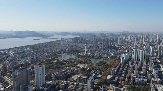江苏徐州城市风光航拍视频的预览图
