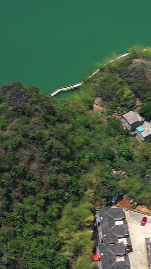 航拍广西浩坤湖景区视频的预览图