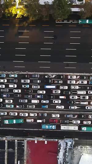 航拍山东济南城市交通黄河大桥视频的预览图