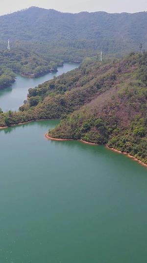 航拍广东惠州红花湖景区视频的预览图