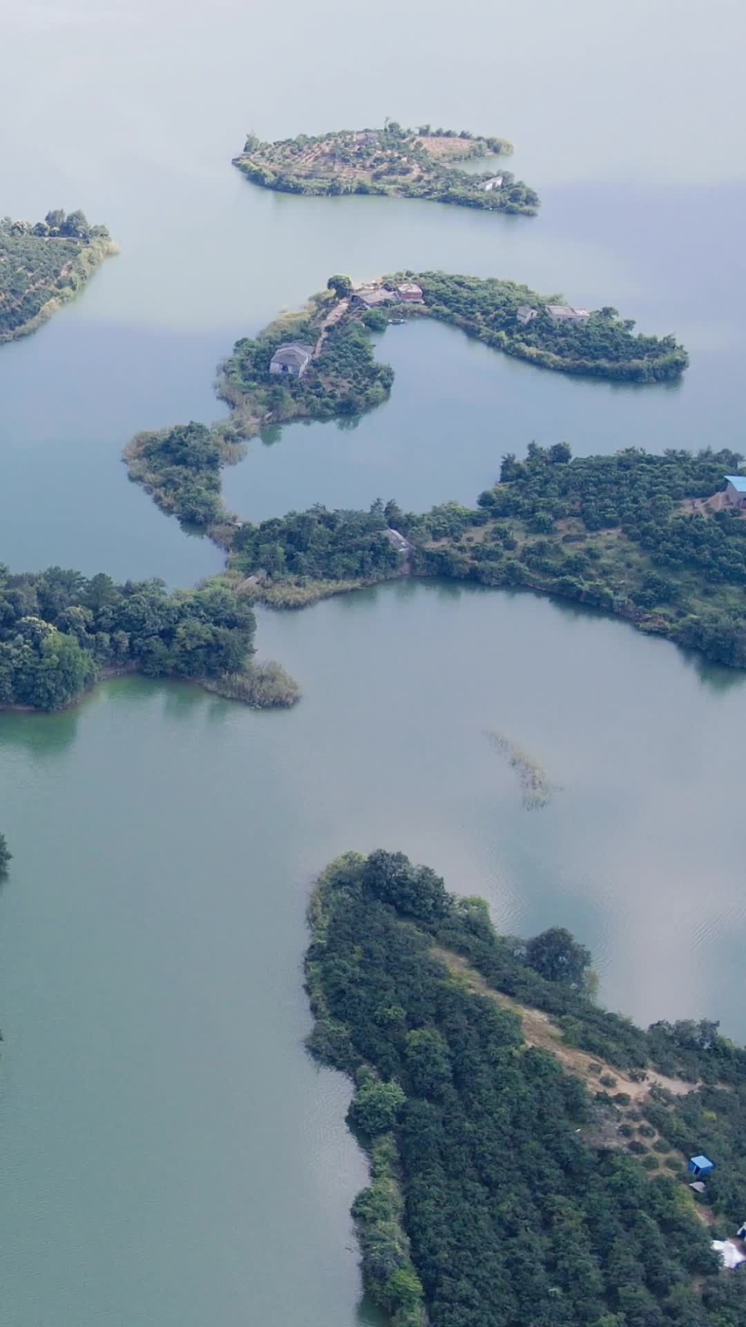湖北陆水湖4A景区航拍视频的预览图